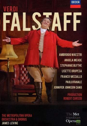 Ambrogio Maestri in Falstaff at the Metropolitan Opera, DVD Cover