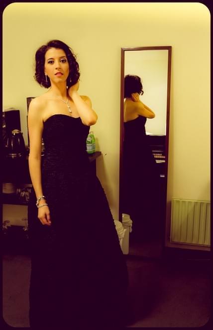 Lisette Oropesa pre-concert with the Concertgebouw in Amsterdam