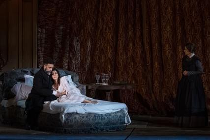 Lisette Oropesa and Alessandro Spina