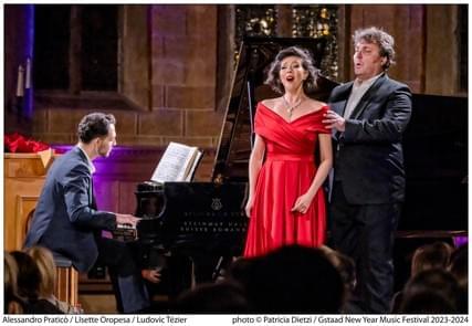 Lisette Oropesa, Ludovic Tézier and Alessandro Practicò
