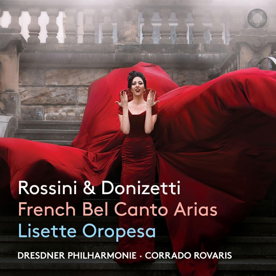 Lisette Oropesa on the cover of her new album, French Bel Canto Arias