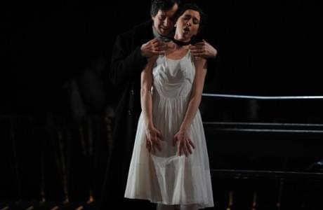 Lisette Oropesa and Sergej Khomov at 