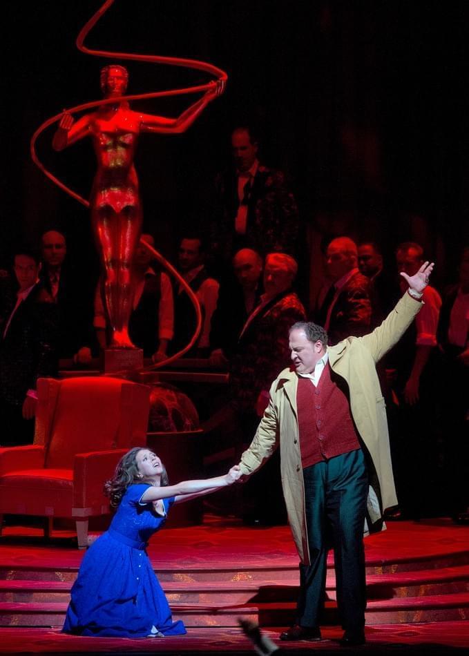 Lisette Oropesa and George Gagnidze at 