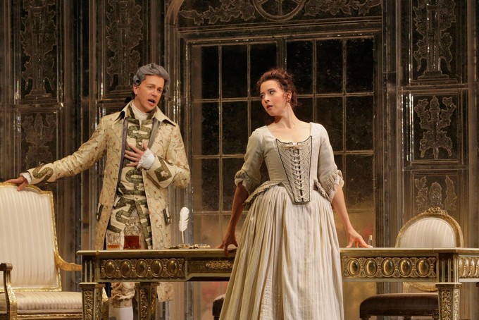 Lisette Oropesa and Daniel Okulitch at 