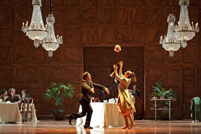 Lisette Oropesa and Paolo Fanale at 