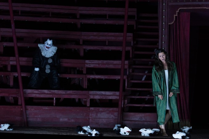 Lisette Oropesa as Gilda and Franco Vassallo as Rigoletto at 