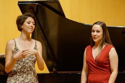 Lisette Oropesa and Amelia Sharp