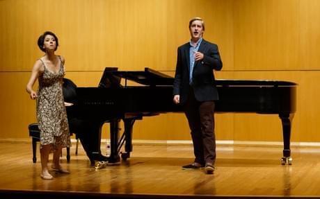 Lisette Oropesa and Michael Bade in a Masterclass