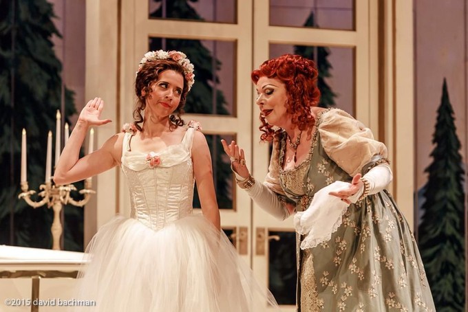 Lisette Oropesa and Joyce Castle at 