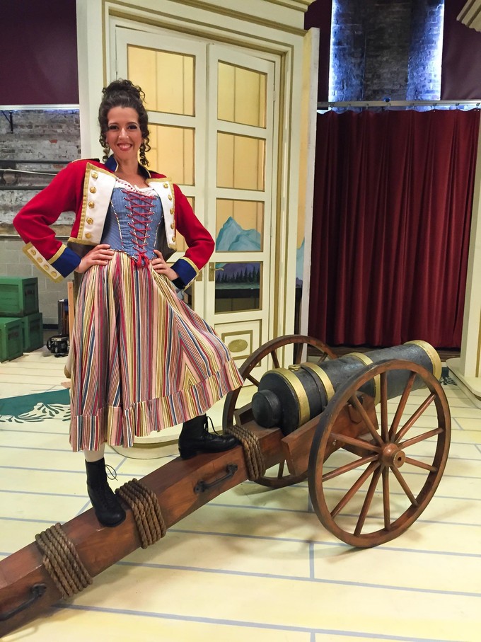 Lisette Oropesa as Marie in Pittsburgh Opera's Daughter of the Regiment at 