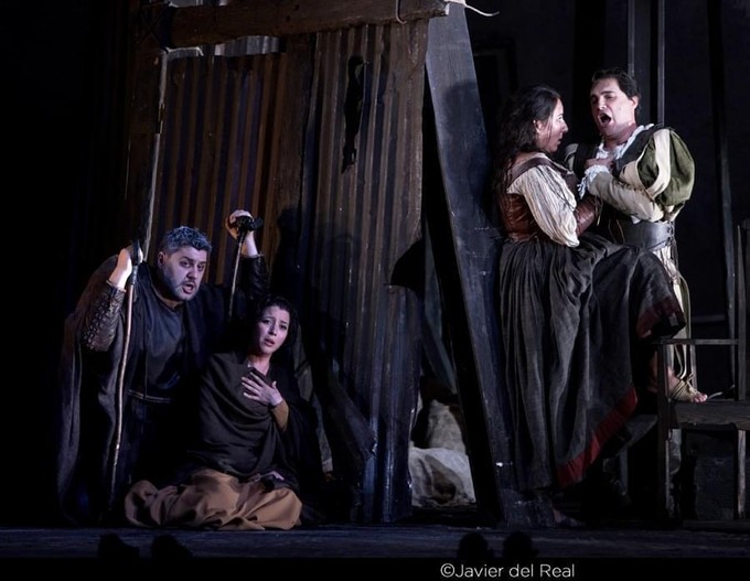 Lisette Oropesa, Luca Salsi, Francesco Demuro, Barbara di Castri Lisette Oropesa, Luca Salsi, Francesco Demuro, Barbara di Castri at