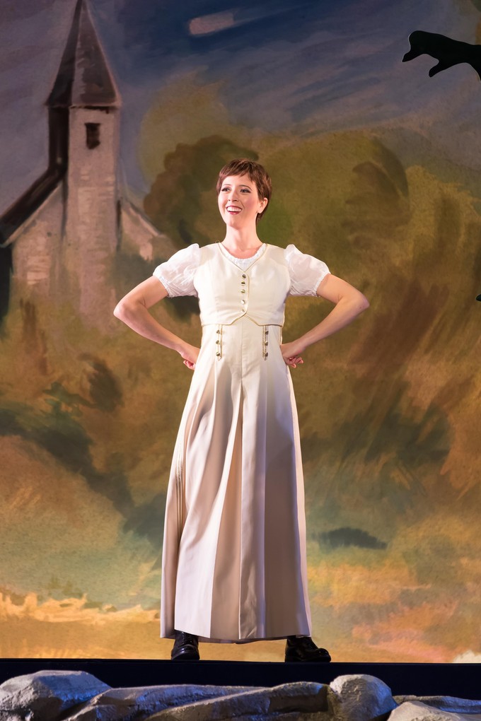 Lisette Oropesa as Marie in La fille du régiment at the Washington National Opera at 