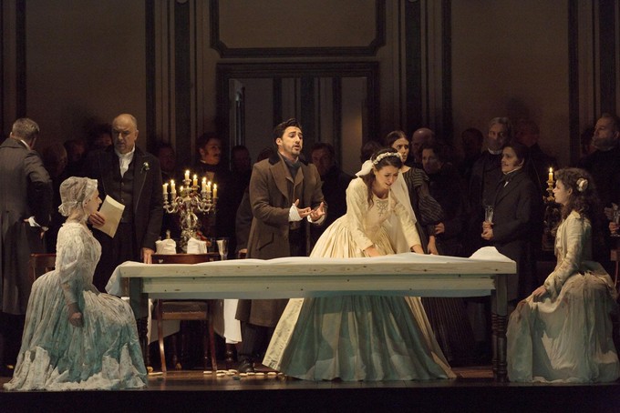 Lisette Oropesa, Charles Castronovo, Michele Pertusi, Sarah Northgraves and Sacha Plaige Lisette Oropesa, Charles Castronovo, Michele Pertusi, Sarah Northgraves and Sacha Plaige at