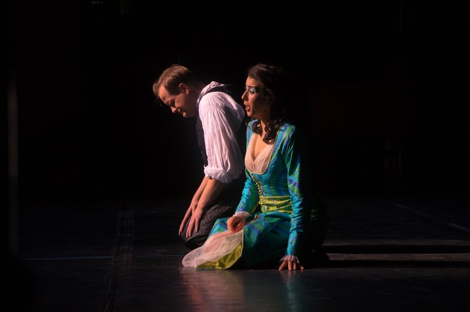 Lisette Oropesa and Benjamin Bruns at 