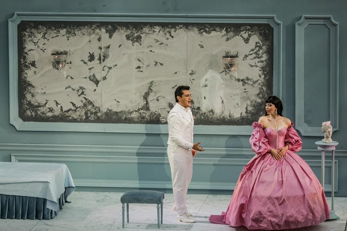 Lisette Oropesa and Saimir Pirgu Lisette Oropesa and Saimir Pirgu at