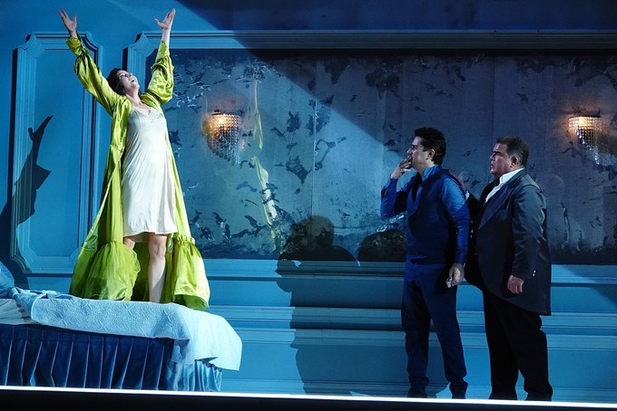 Lisette Oropesa, Saimir Pirgu and Dimitri Platanias at 