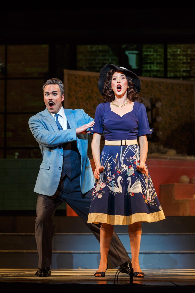 Lisette Oropesa and Joshua Hopkins at 