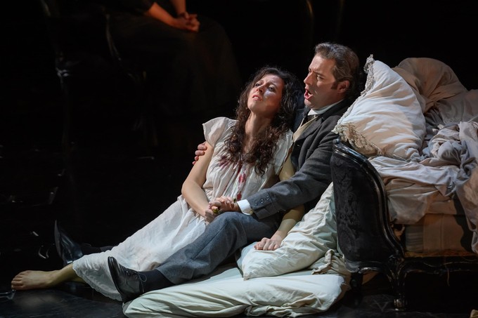 Lisette Oropesa and Dmitry Korchak at 