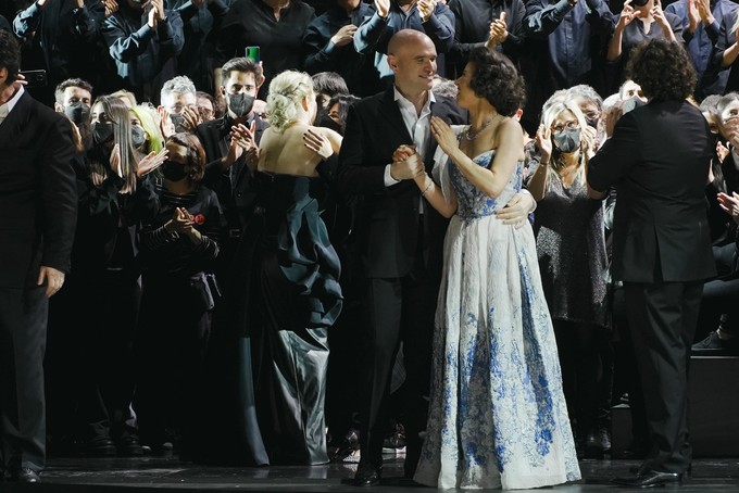 Lisette Oropesa and Michael Fabiano at 