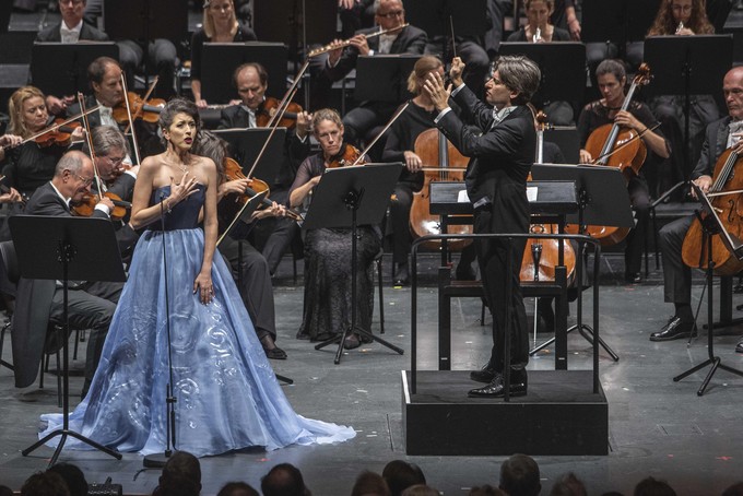 Lisette Oropesa and Daniele Rustioni at 