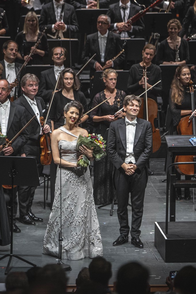 Lisette Oropesa and Daniele Rustioni Lisette Oropesa and Daniele Rustioni at