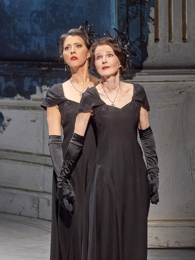 Lisette Oropesa and Emanuela Von Frankenberg at 
