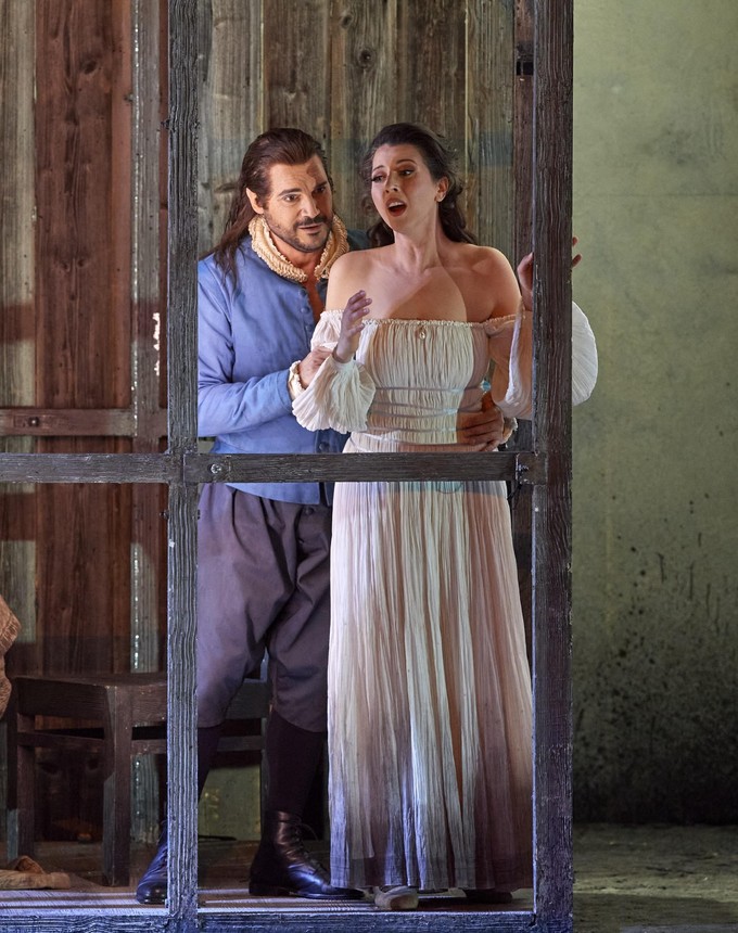 Lisette Oropesa and Francesco Demuro at 
