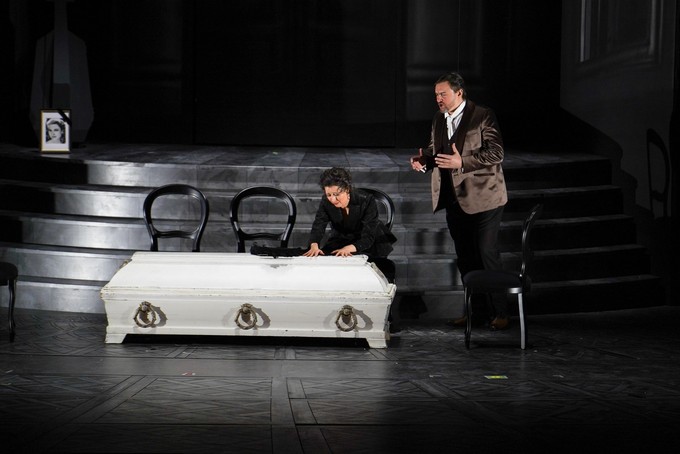 Lisette Oropesa and Igor Golovatenko at 