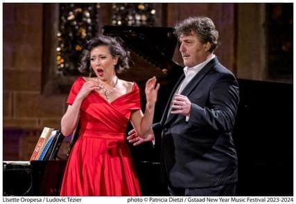 Lisette Oropesa and Ludovic Tézier