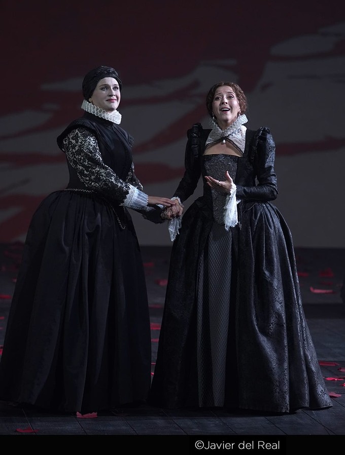 Lisette Oropesa and Elissa Pfaender at 