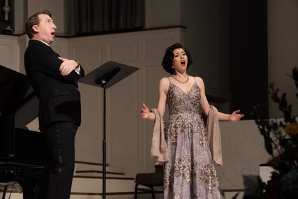 Lisette Oropesa and Joshua Dennis
