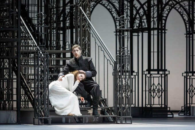 Lisette Oropesa and Roberto Tagliavini at 