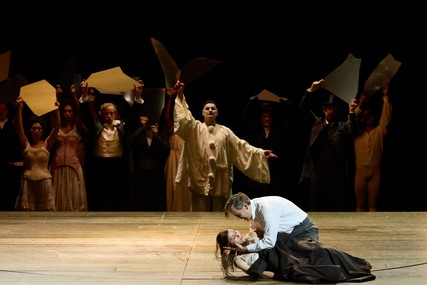 Lisette Oropesa and Benjamin Bernheim