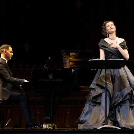 Lisette Oropesa and Alessandro Practicò