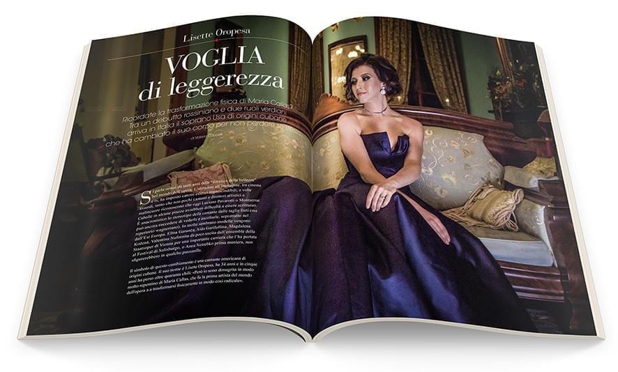 Lisette Oropesa in Amadeus Magazine