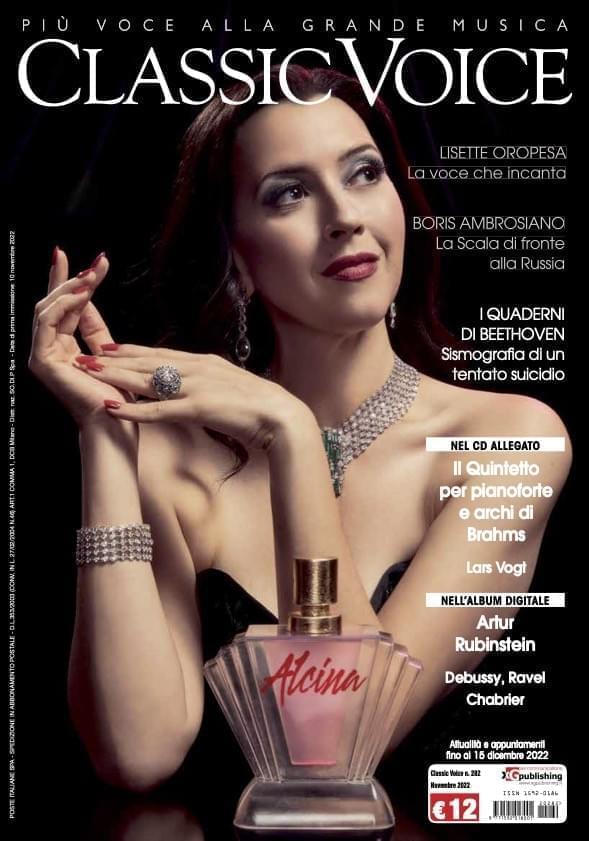 Lisette is on the cover of Classic Voice magazine for November 2022