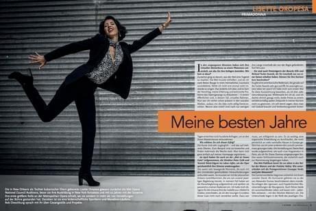 Lisette is interviewed in Das Opernglas Magazine, July 2020