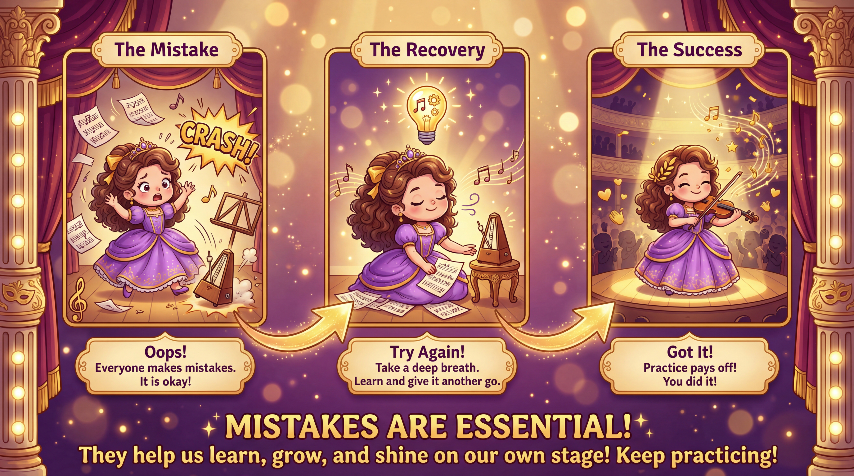 Slide 17: Mistakes are essential.