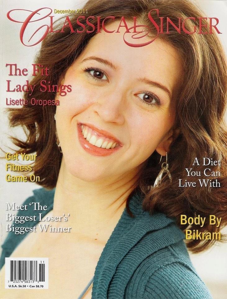 Lisette Oropesa in Classical Singer Magazine