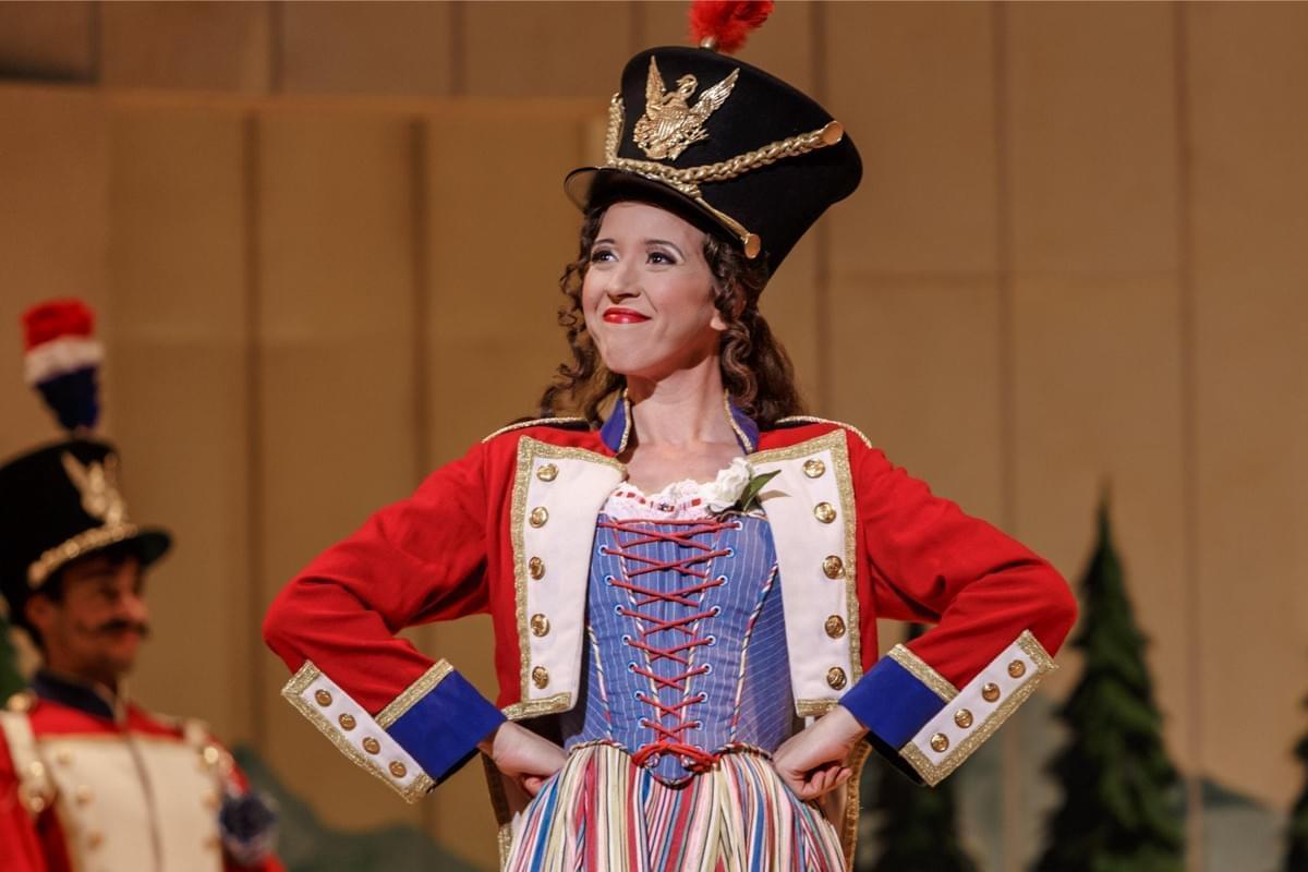 Lisette Oropesa as Marie in La Fille du Regiment at the Pittsburgh Opera