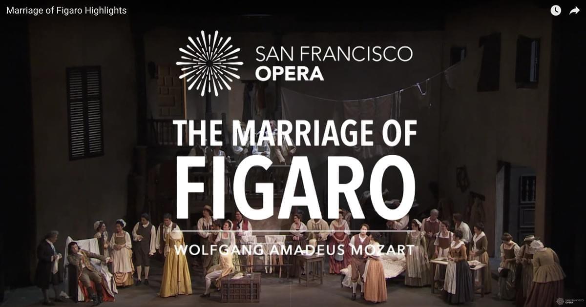 Lisette Oropesa in San Francisco Opera's Le Nozze di Figaro