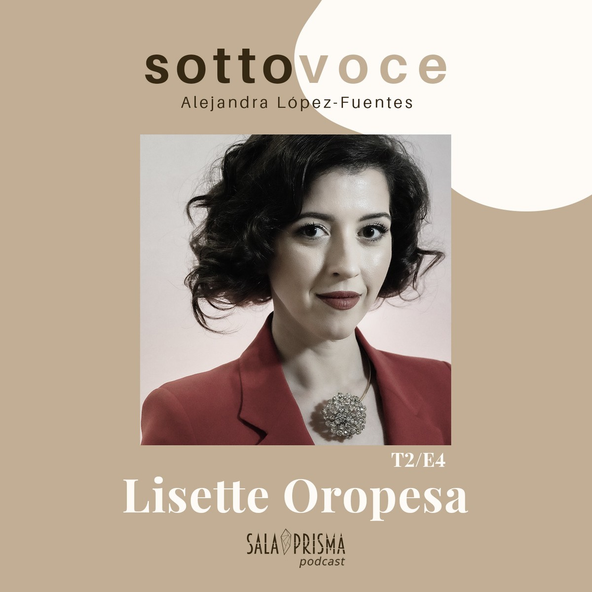 Lisette is interviewed on the podcast, Sotto Voce