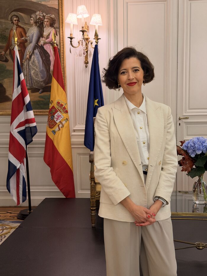 Lisette Oropesa at the Spanish Embassy in London