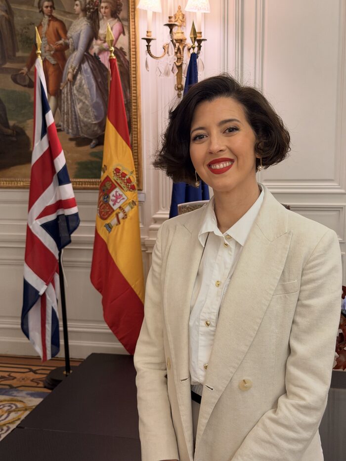 Lisette Oropesa at the Spanish Embassy in London