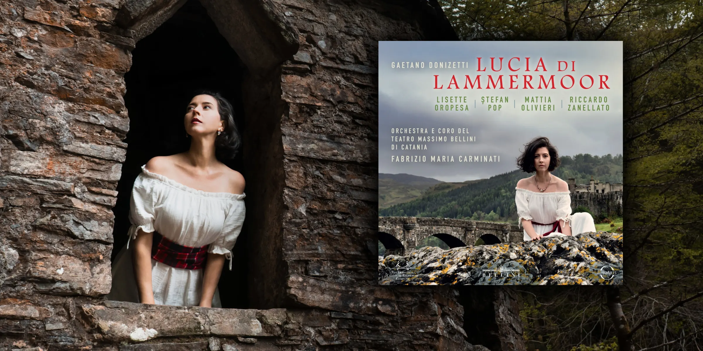 Lisette Oropesa as Lucia di Lammermoor